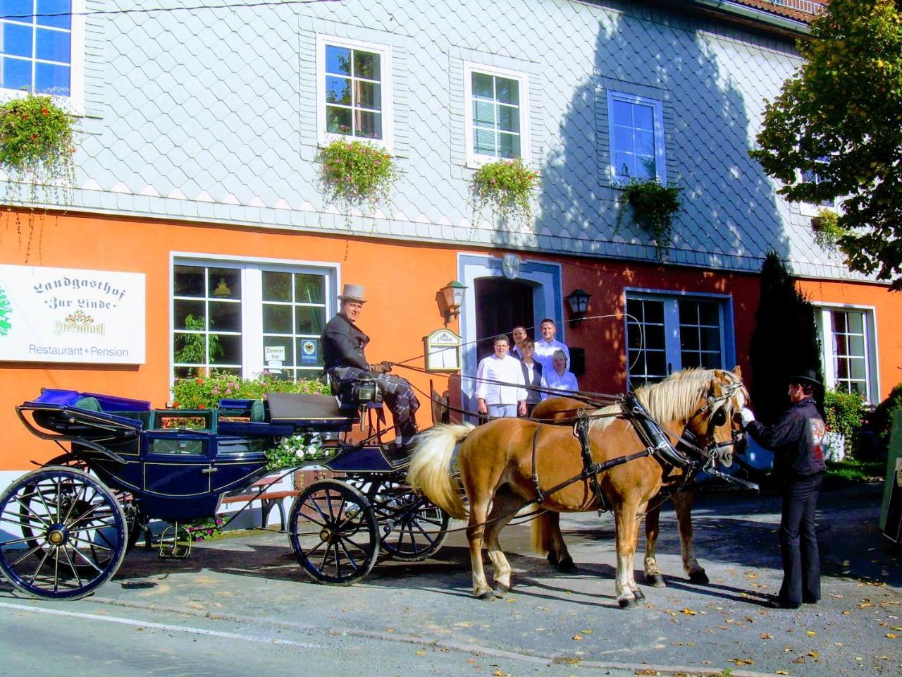 Landgasthof "Zur Linde" Dreba Kültér fotó